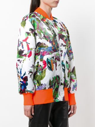 printed bomber jacket展示图