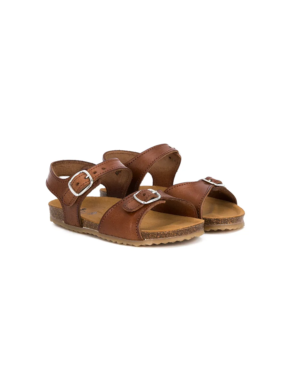 Pépé Kids buckle detail sandals Brown