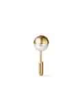 Shihara Half Pearl Earring 180° - Metallic