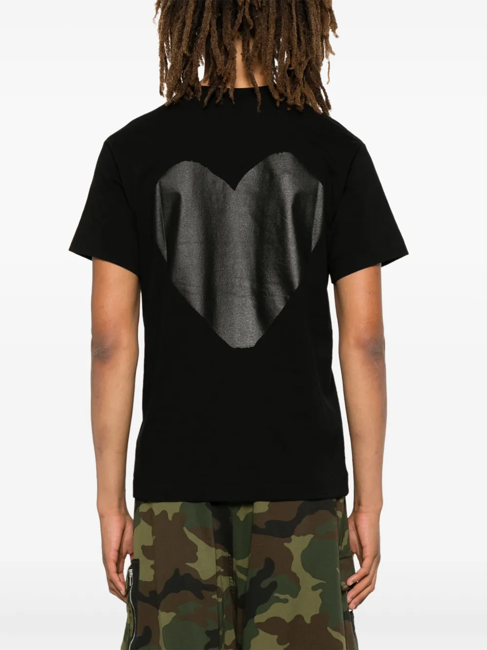Comme Des Garçons Play graphic print T-shirt | Abbigliamento | Image 4