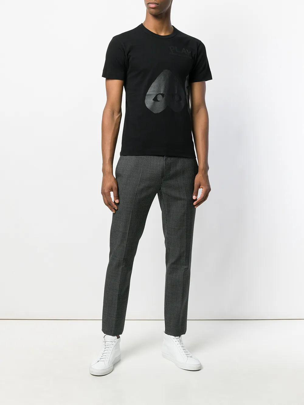 Image 2 of Comme Des Garçons Play heart print T-shirt