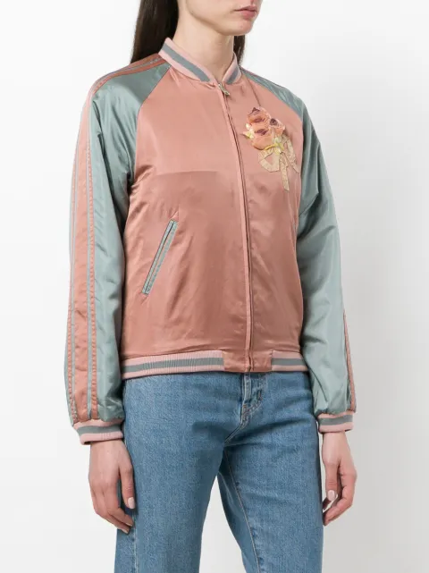 gucci sequin embellished bomber jacket