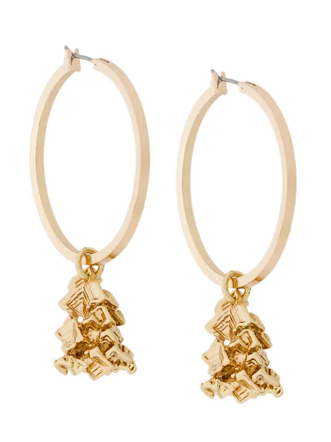 Coup De Coeur Vortex Hoop Earrings - Farfetch