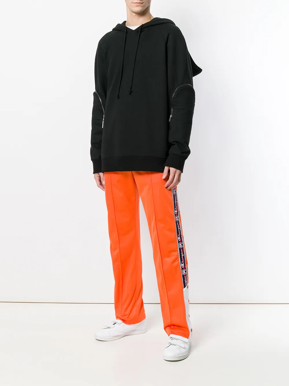 champion side stripe track pants