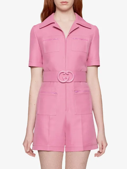 pink gucci playsuit