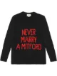 Image 1 of Gucci Never Marry a Mitford cotton sweater