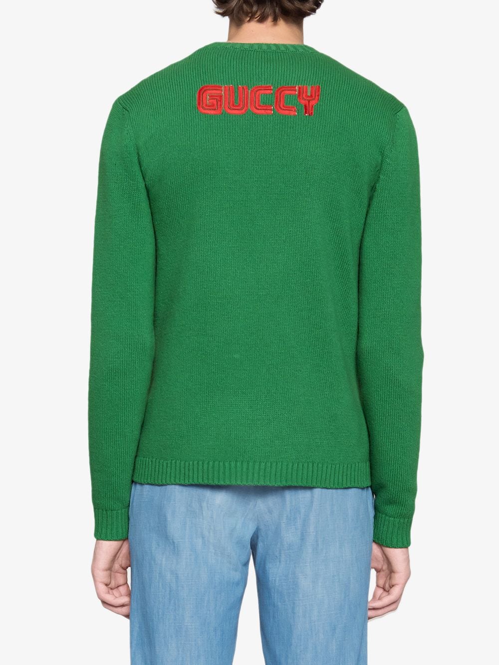 фото Gucci трикотажный свитер 'Bugs Bunny'