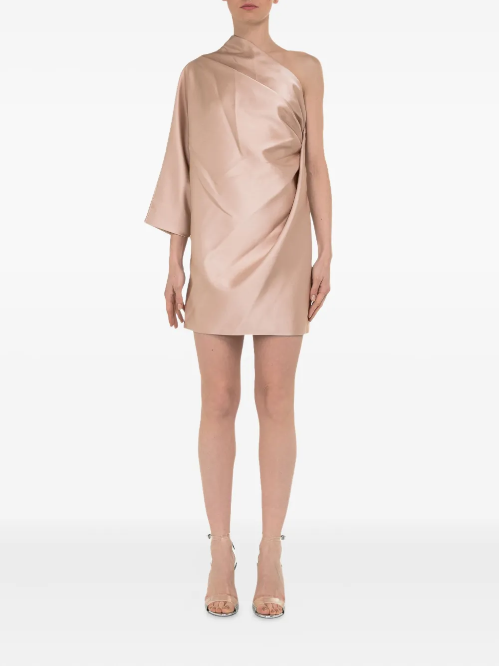 Marc Jacobs robe courte en satin | tons neutres | Image 1