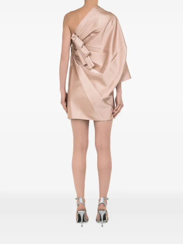 Marc Jacobs one-shoulder Shift Dress | Neutrals | FARFETCH