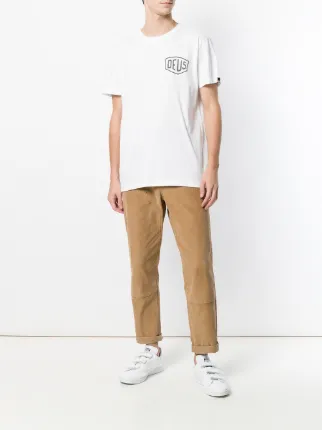 oversized logo T-shirt展示图