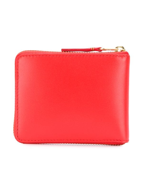 Comme Des Gar ons Wallet zip around Leather Wallet Farfetch