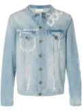 Ih Nom Uh Nit printed denim jacket - Blue