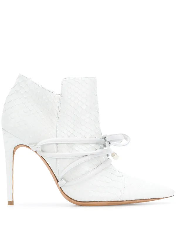alexandre birman white booties
