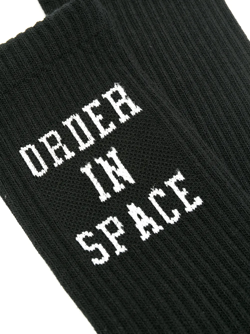 Undercover slogan embroidered socks | Image 2