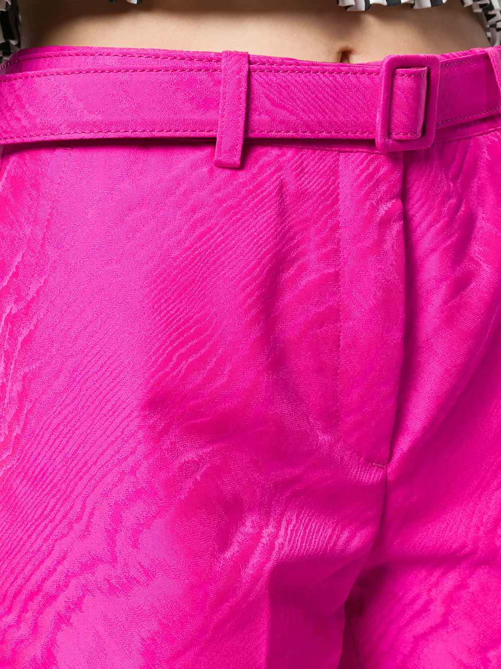 Off-White cigarette trousers Roze