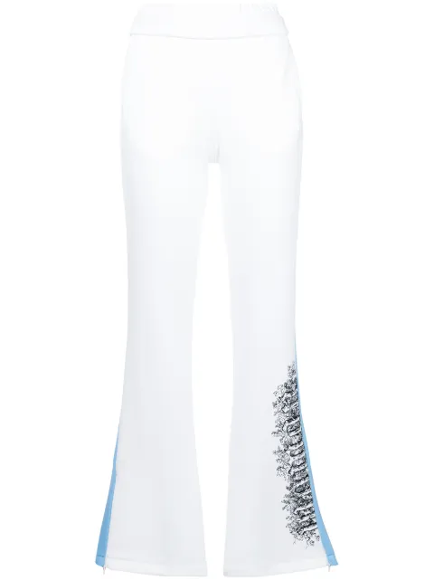 Off-White stripe detail track pants