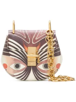 Bolsa tiracolo 'Drew' de couro