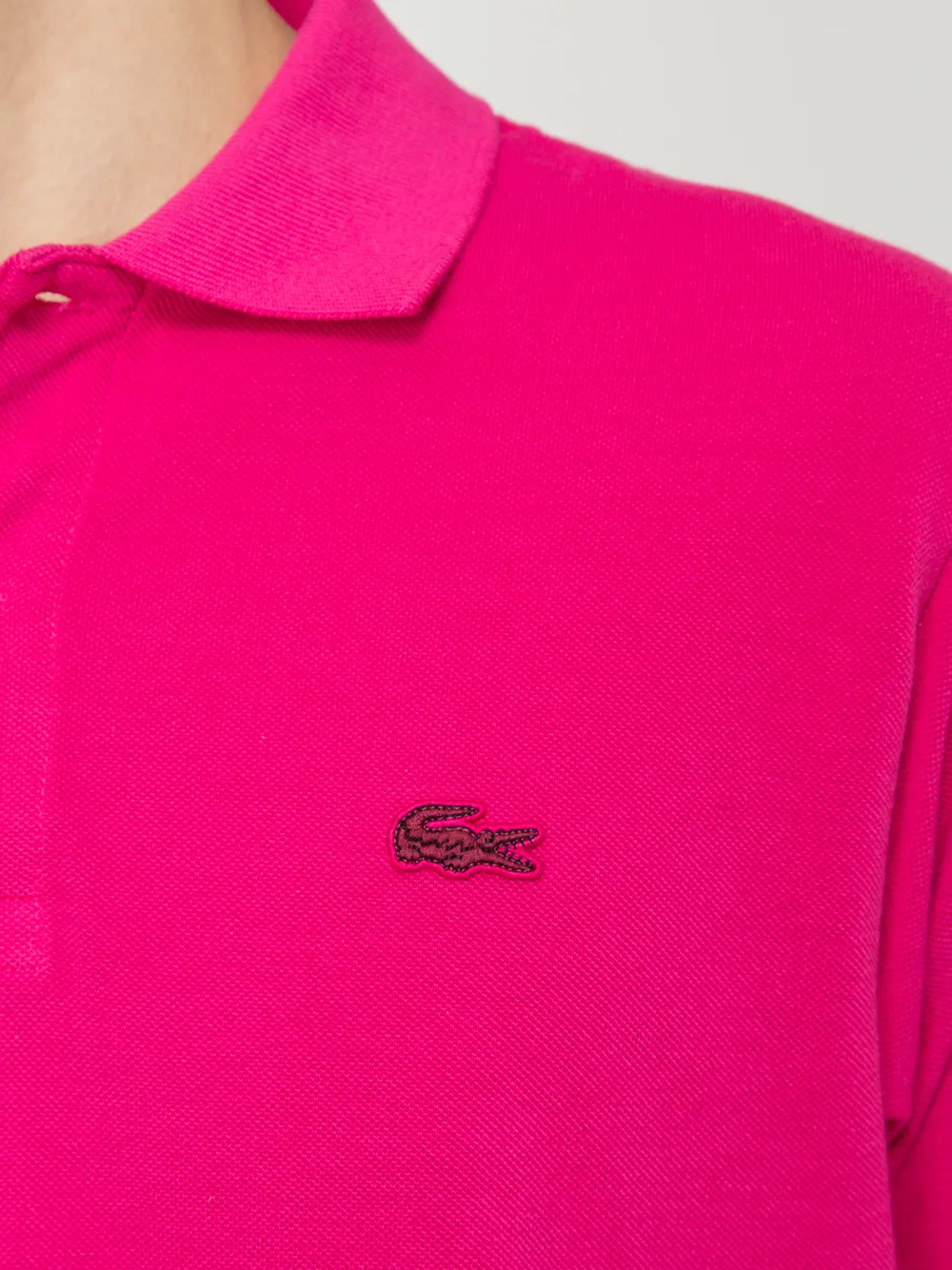 Junya Watanabe MAN poloshirt met logo Roze