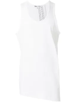 Y-3 menswear on Sale - Farfetch asymmetric hem tank top
