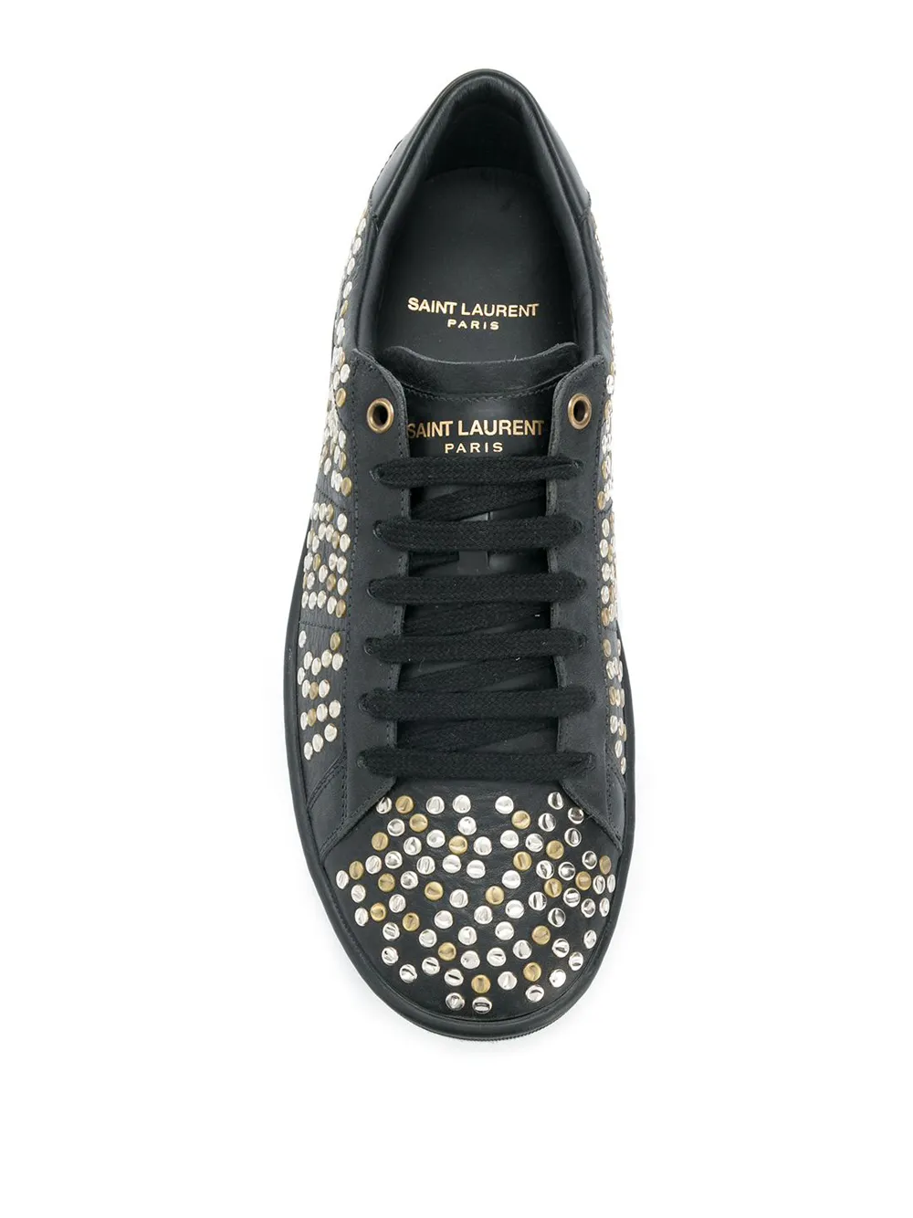 saint laurent spiked shoes