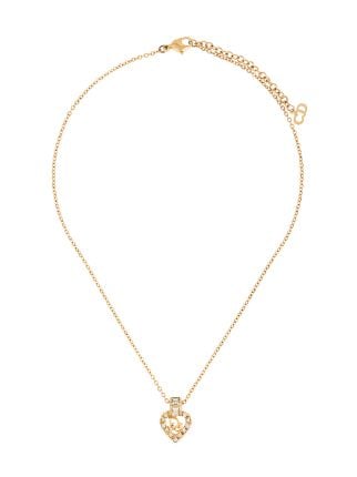 Womens Jennifer Gibson Jewellery Vintage Dior CD Logo Necklace  Necklaces   Fenwick