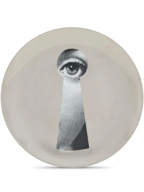 Fornasetti keyhole T&V wall plate