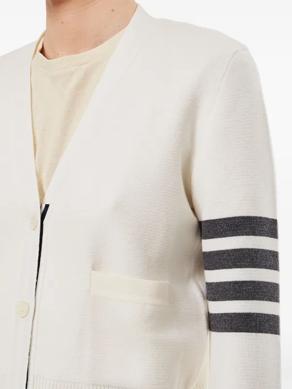 Thom Browne ミラノステッチ Vネック メリノカーディガン 通販 - FARFETCH