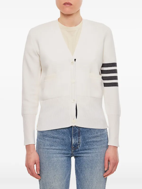 Thom Browne ミラノステッチ Vネック メリノカーディガン 通販 - FARFETCH