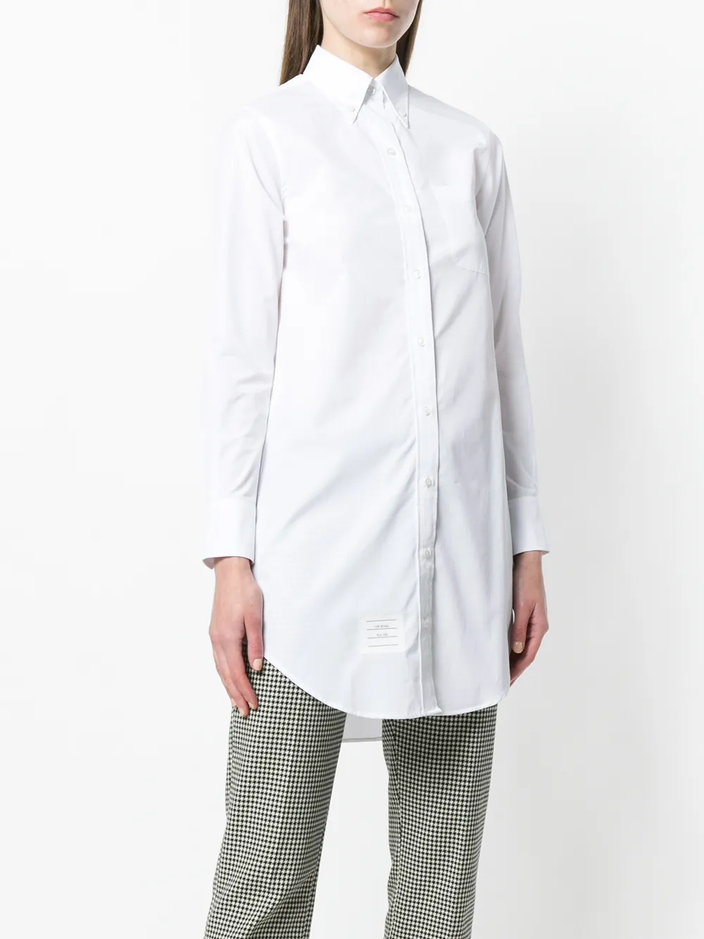 Thom Browne shirt dress Wit