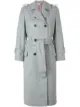 الصورة 1 من Thom Browne معطف ترنش مزين بلؤلؤ