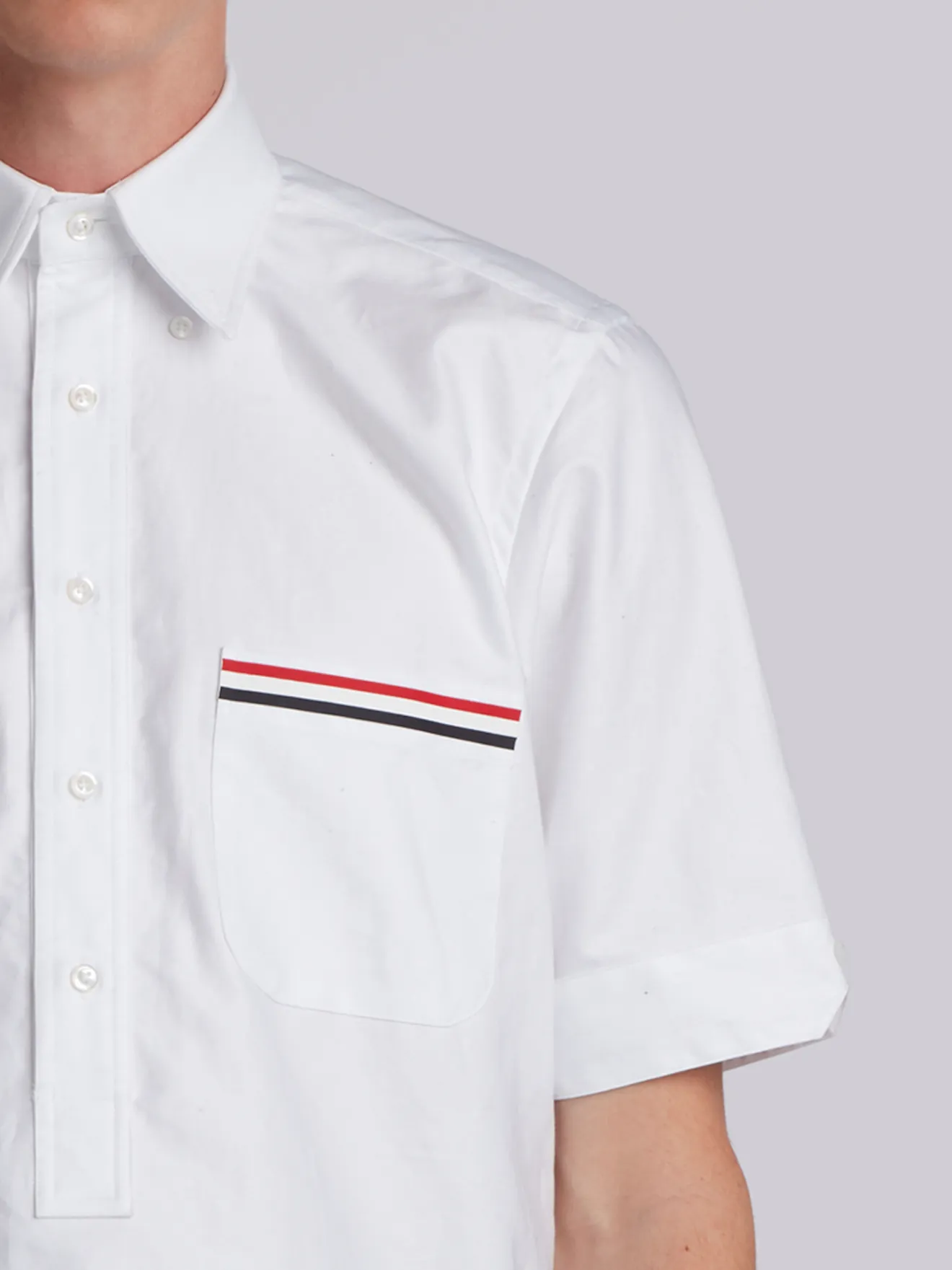 buttondown short sleeve shirt | Thom 