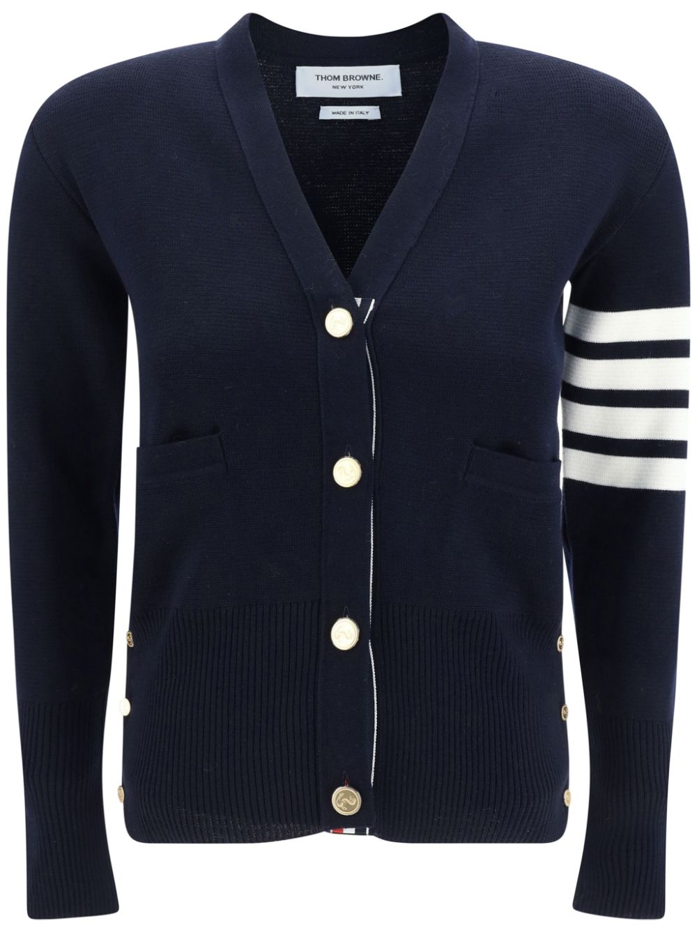 Thom Browne 4-Bar wool cardigan - Blue