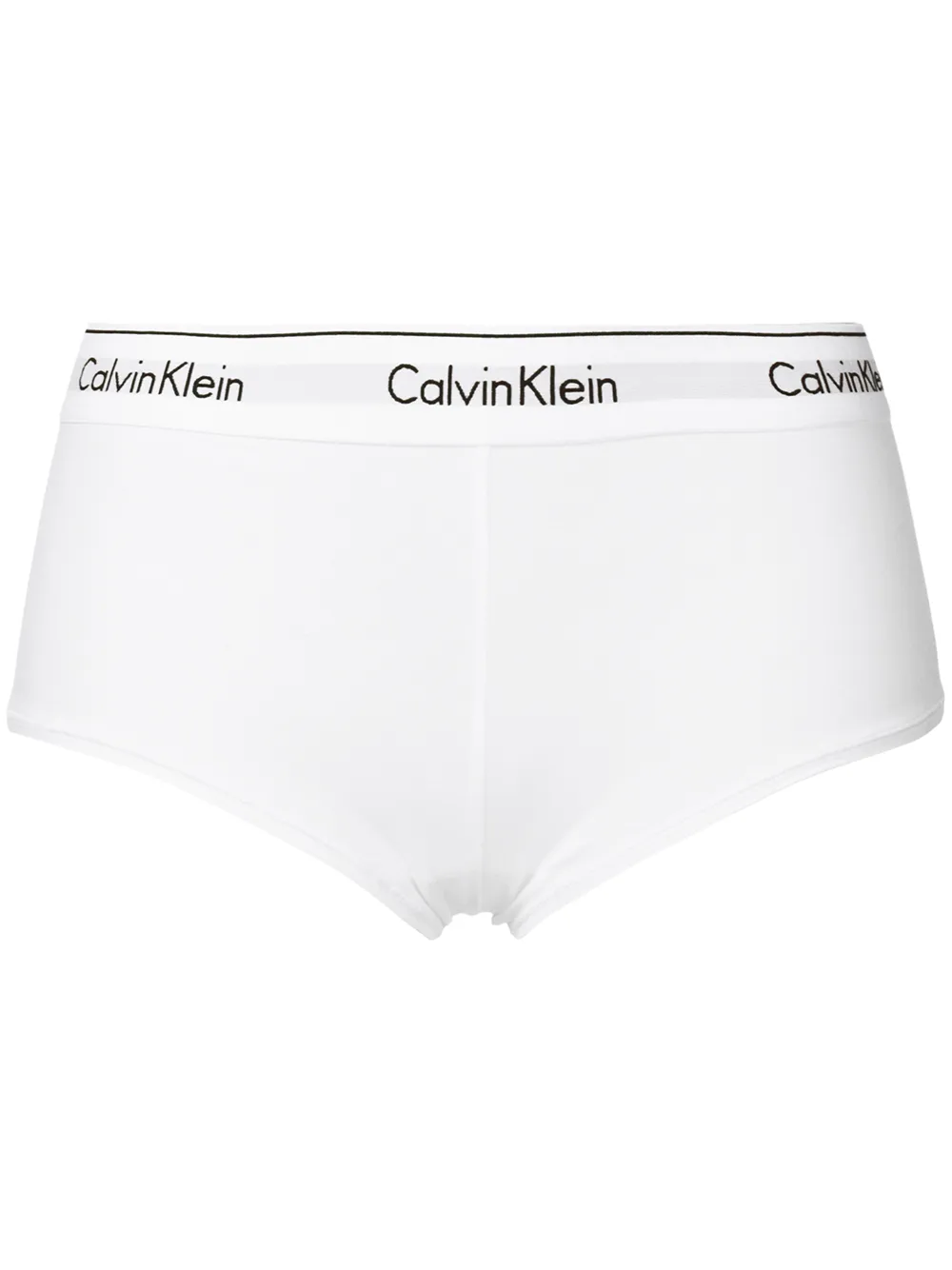Calvin Klein logo waistband briefs | White | Image 1