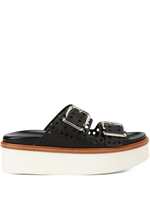 Tod's 65mm leather mules