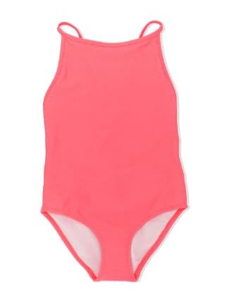 burberry swimsuit kids pink