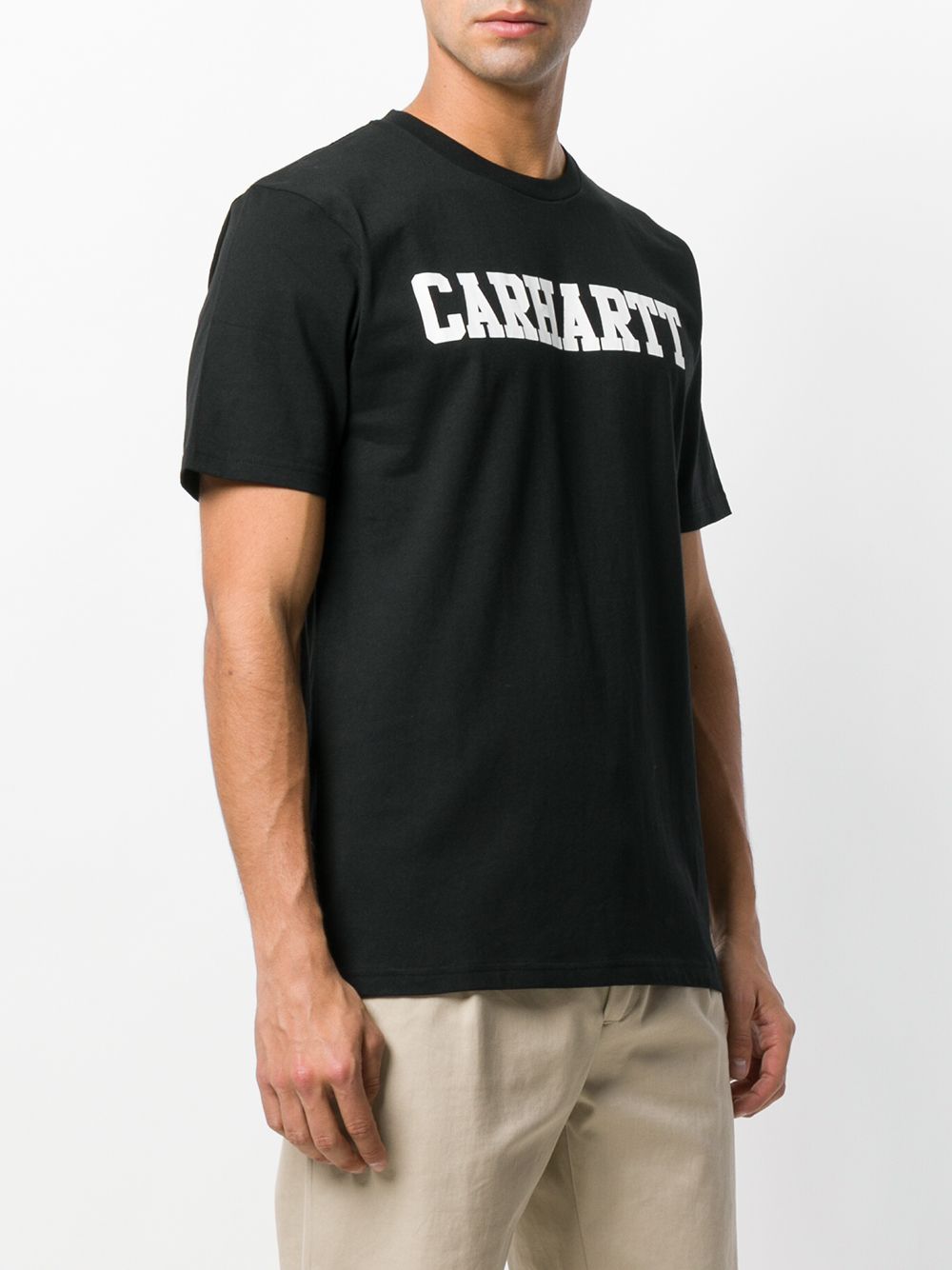 фото Carhartt футболка с принтом логотипа