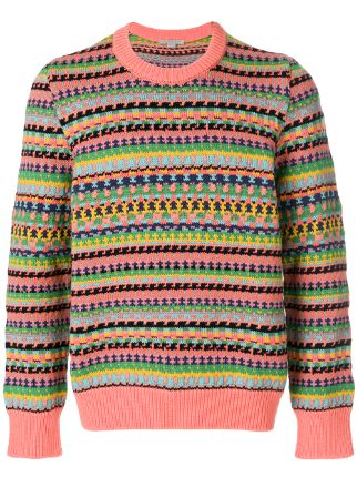 Stella McCartney Striped Patterned Sweater - Farfetch