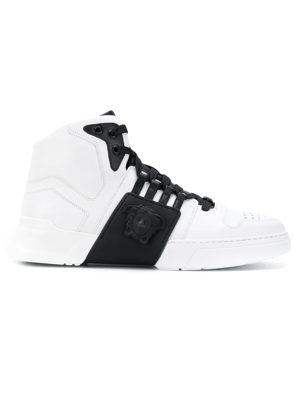 Versace high top sneakers White