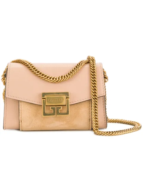 Givenchy Nano Gv3 Shoulder Bag - Pink In Pink