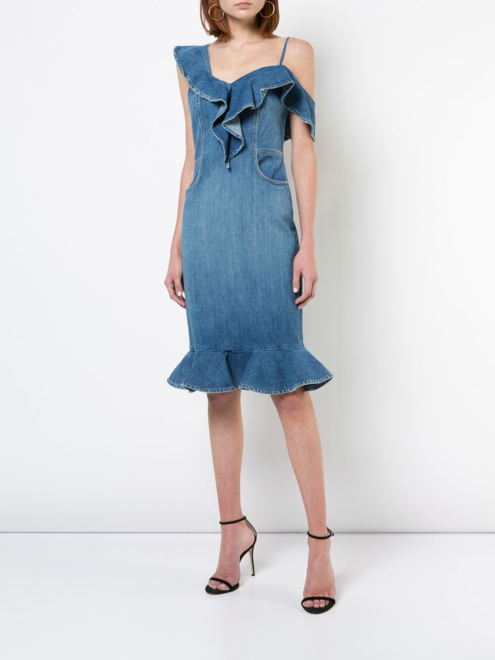 jonathan simkhai denim dress