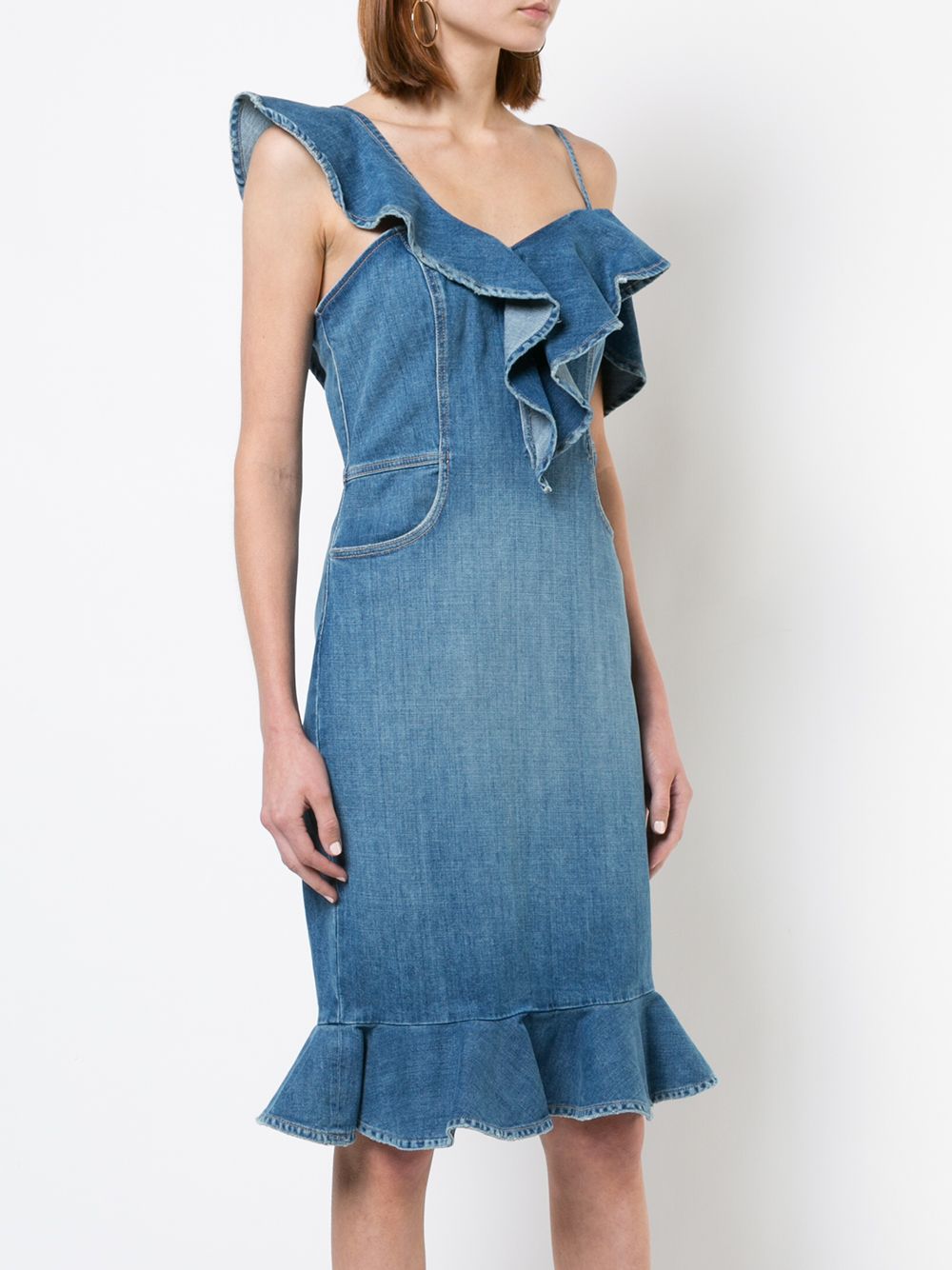 jonathan simkhai denim dress