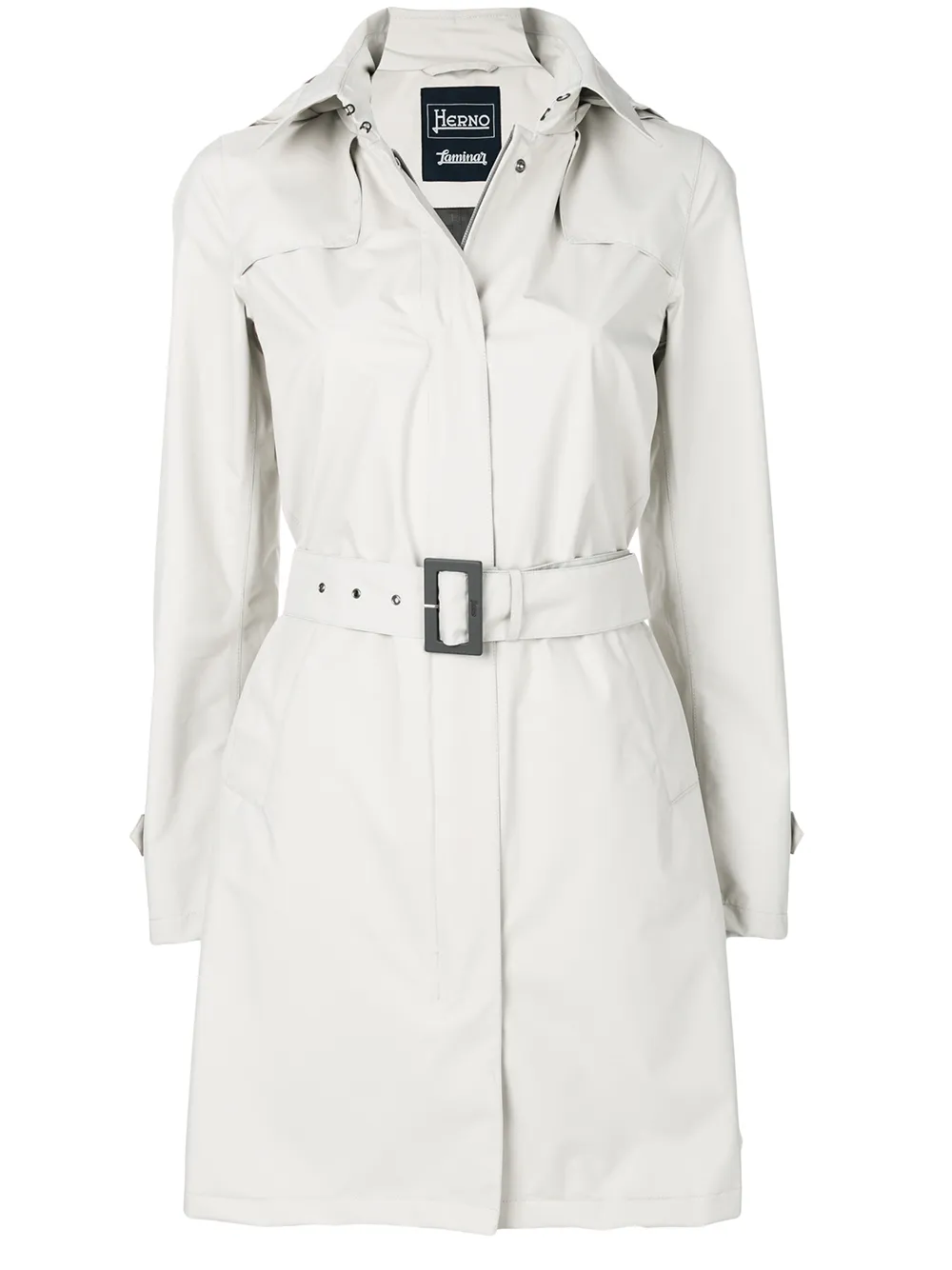 herno laminar trench coat