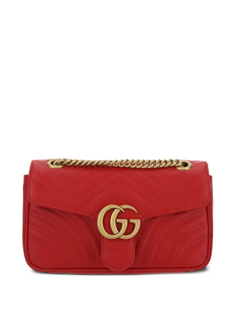 Gucci GG Marmont small leather matelassé shoulder bag 