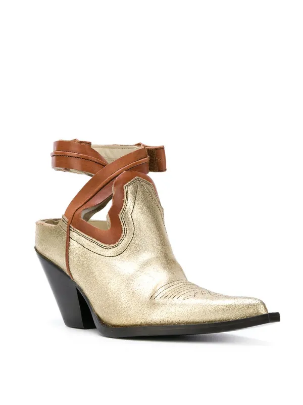 maison margiela cutout sandal bootie
