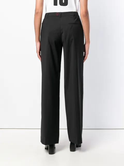 A.F.VANDEVORST A.F.VANDEVORST PETROL TROUSERS - BLACK