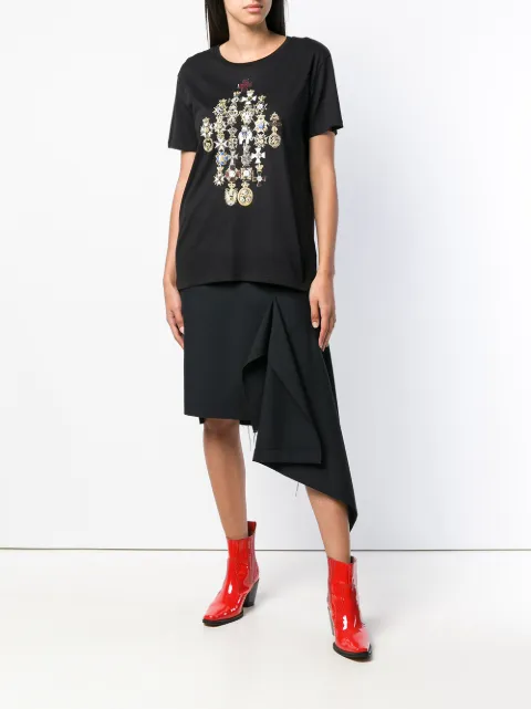 A.F.VANDEVORST A.F.VANDEVORST JOSEPH T-SHIRT - BLACK