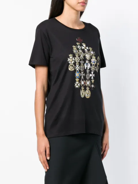 A.F.VANDEVORST A.F.VANDEVORST JOSEPH T-SHIRT - BLACK
