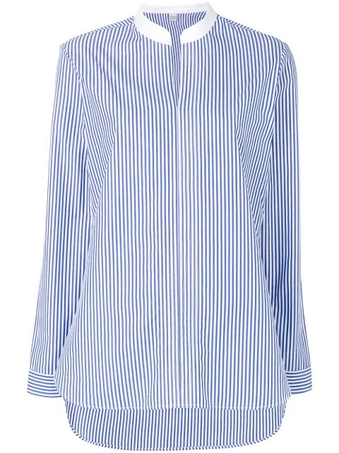 MARIE MAROT MARY STRIPED SHIRT,MARYNAVY12863422