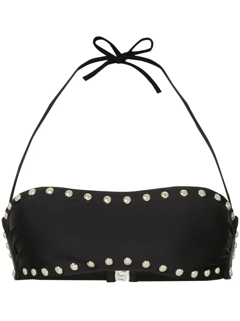лиф бикини с заклепками Moschino