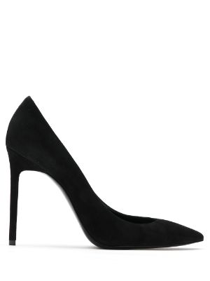 yves saint laurent white pumps